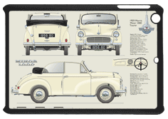 Morris Minor Tourer 1956-60 Small Tablet Covers